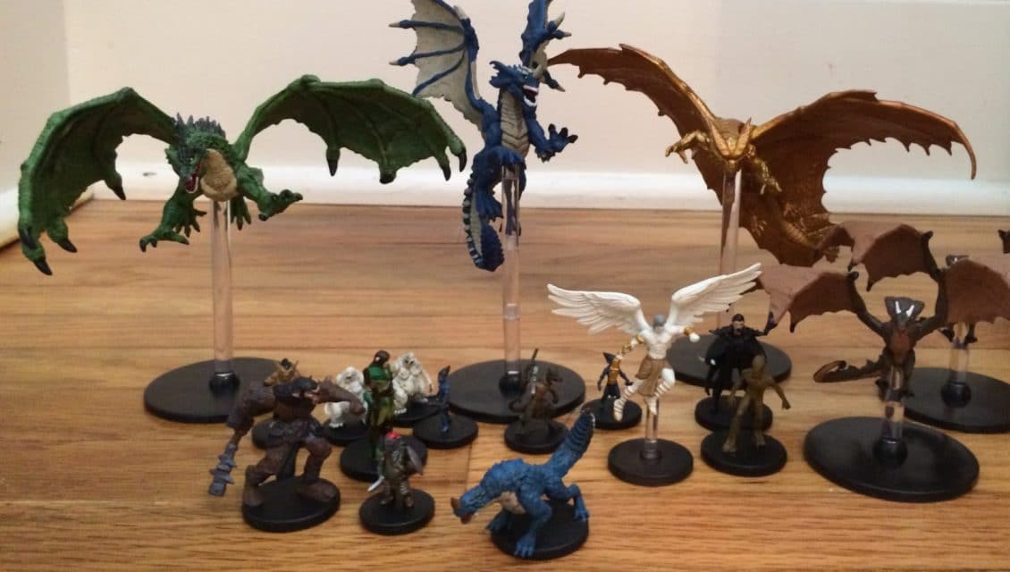 large d&d figures